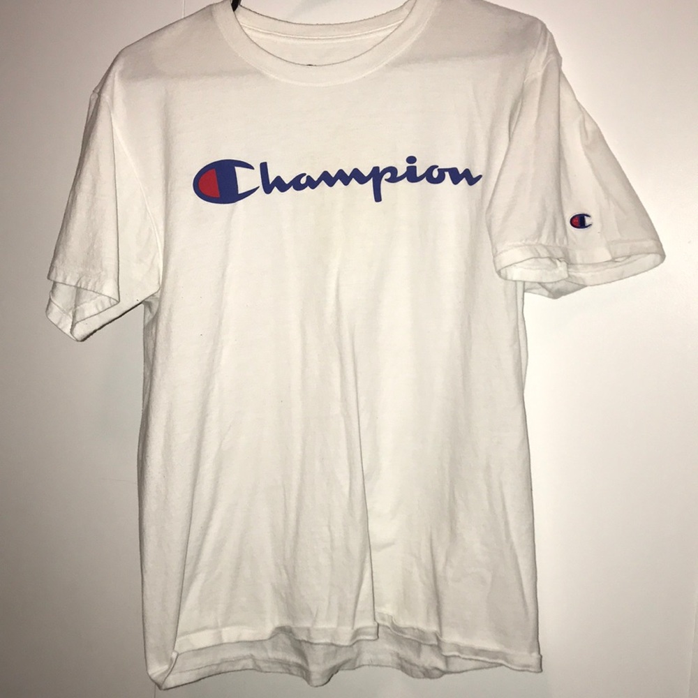 Champion White T-Shirt